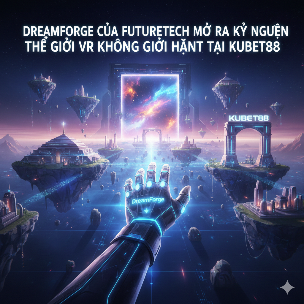 DreamForge của FutureTech Mở Ra Kỷ Nguyên Thế Giới VR Không Giới Hạn Tại Kubet88